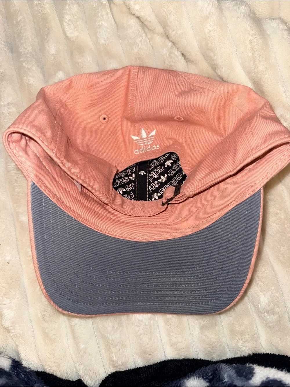 adidas Pink Crystal Custom Baseball Hat